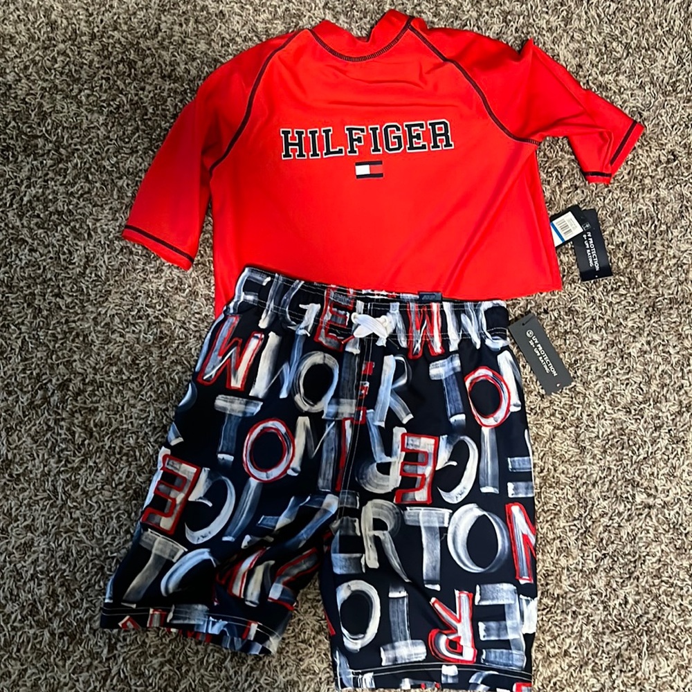 NWT!!! Big Boys Tommy Hilfiger Swimwear